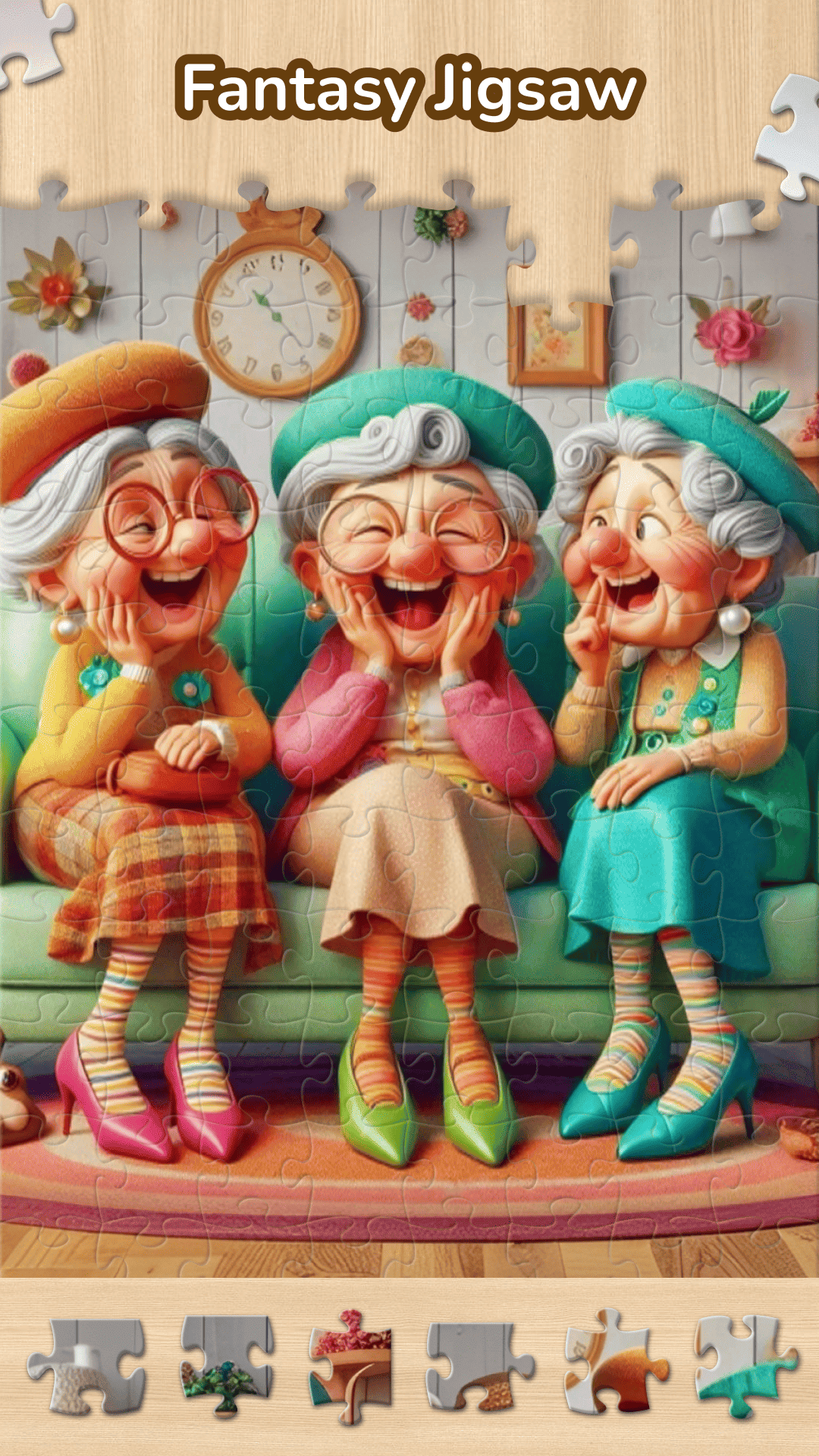 اسکرین شات 1 بازی Fantasy Jigsaw - HD Puzzle