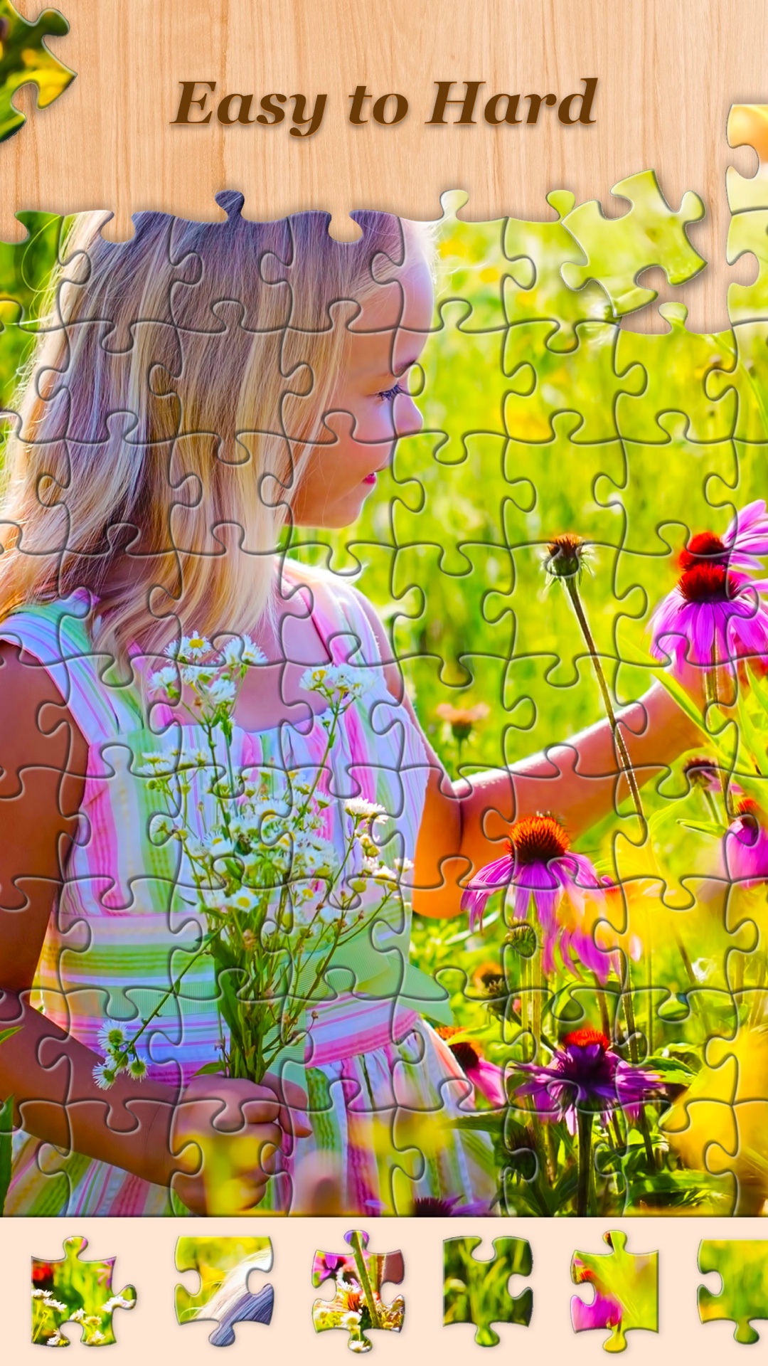 اسکرین شات 4 برنامه Super Jigsaw - HD Puzzle Games