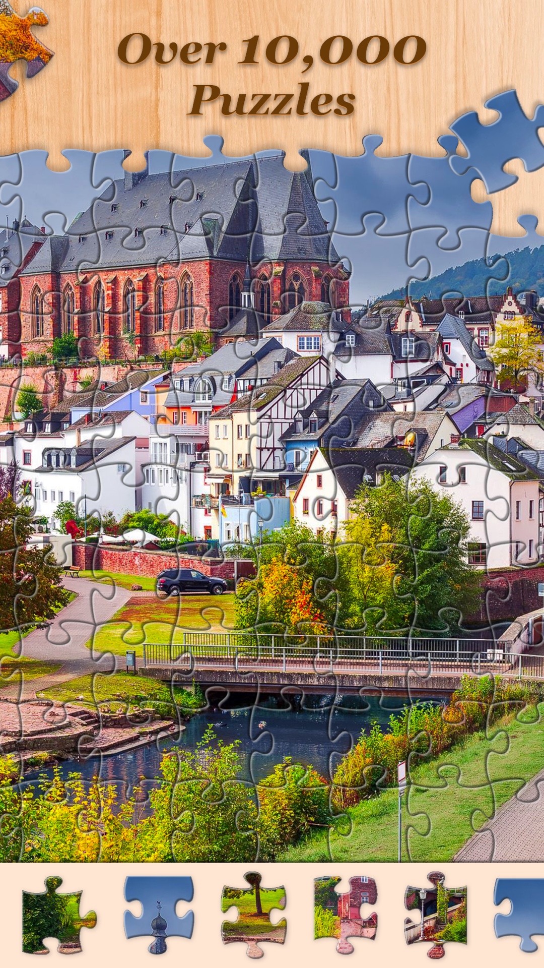 اسکرین شات 3 برنامه Super Jigsaw - HD Puzzle Games