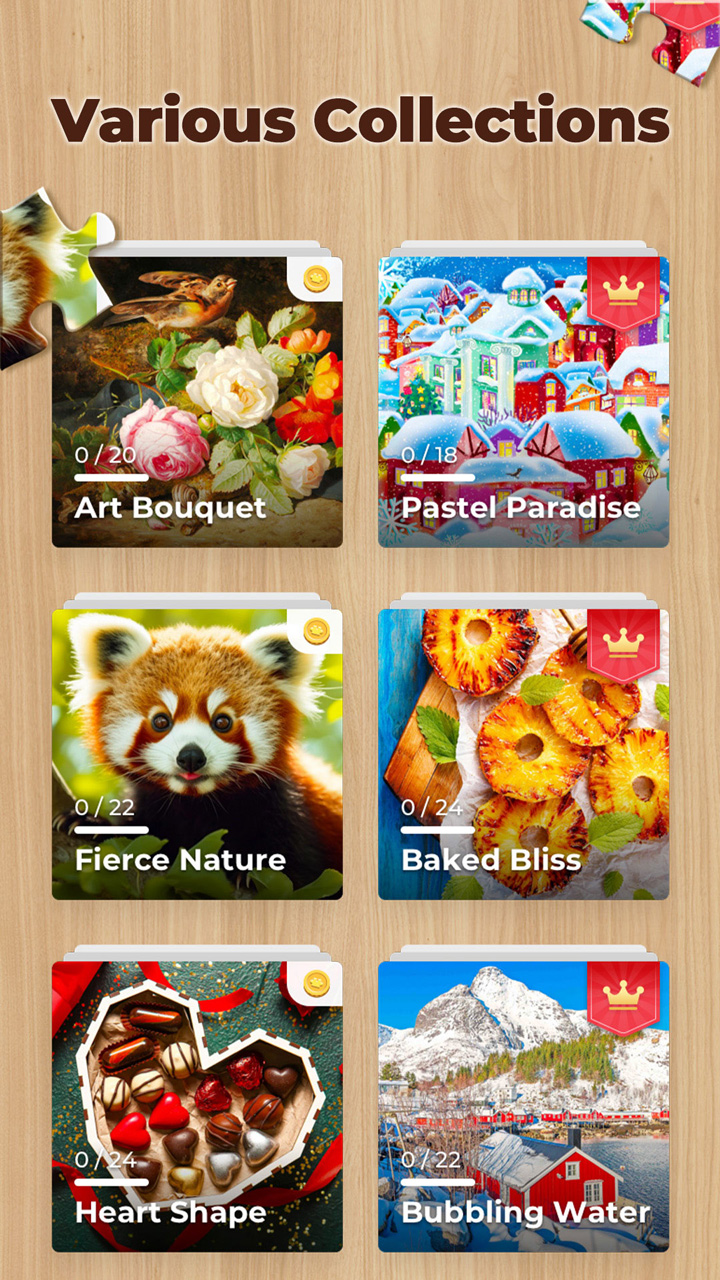 اسکرین شات 4 بازی Jigsaw Puzzles HD Puzzle Games