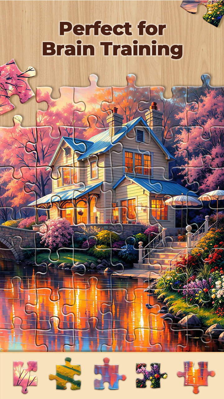 اسکرین شات 8 بازی Jigsaw Puzzles HD Puzzle Games