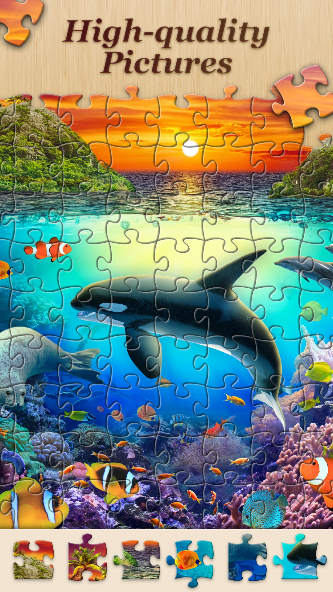 اسکرین شات 6 بازی Jigsawscapes® - Jigsaw Puzzles