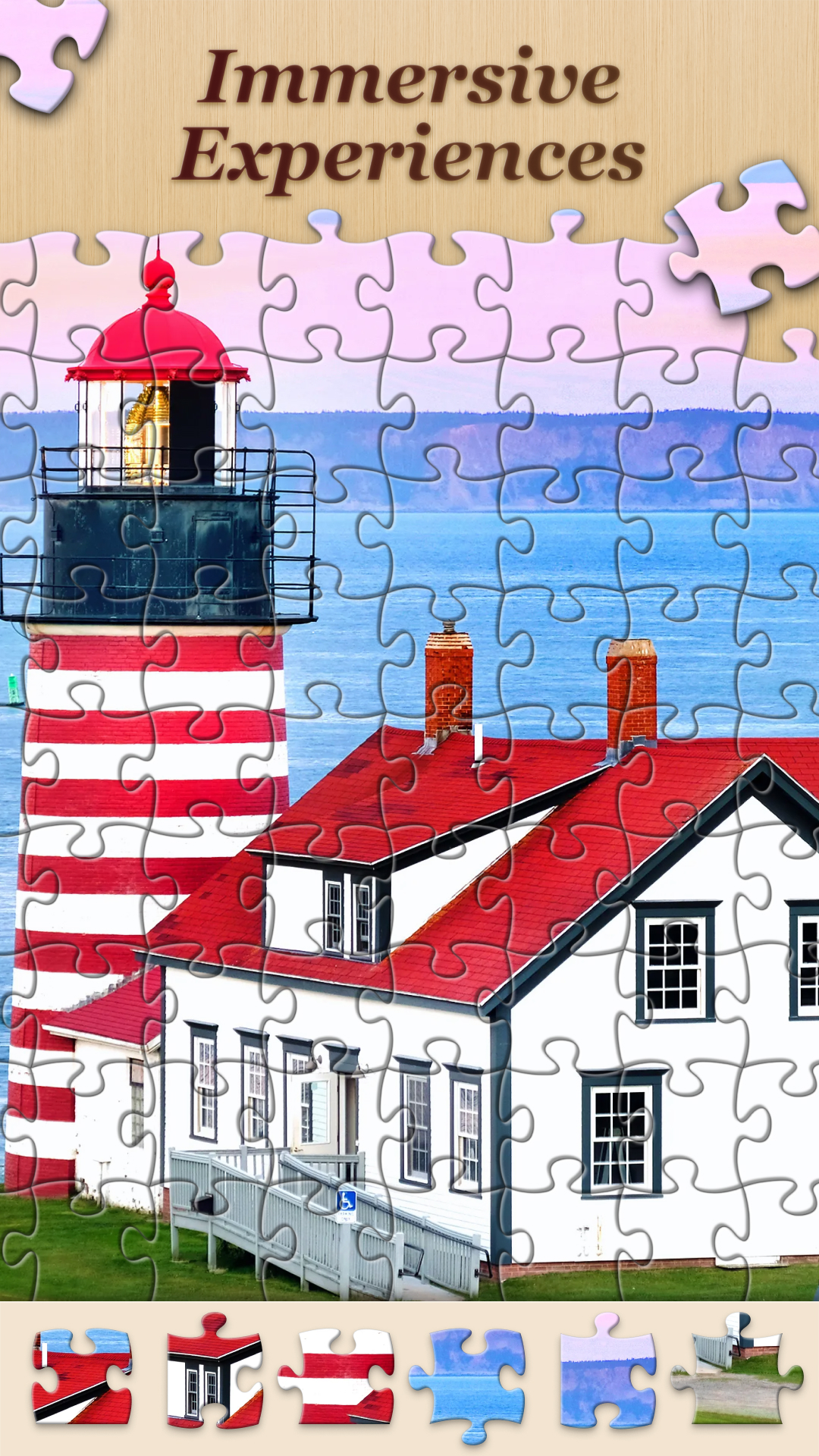 اسکرین شات 4 بازی Jigsawscapes® - Jigsaw Puzzles