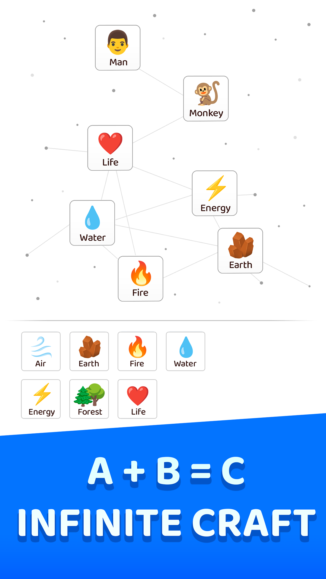 اسکرین شات 1 بازی Infinite Alchemy Emoji Kitchen