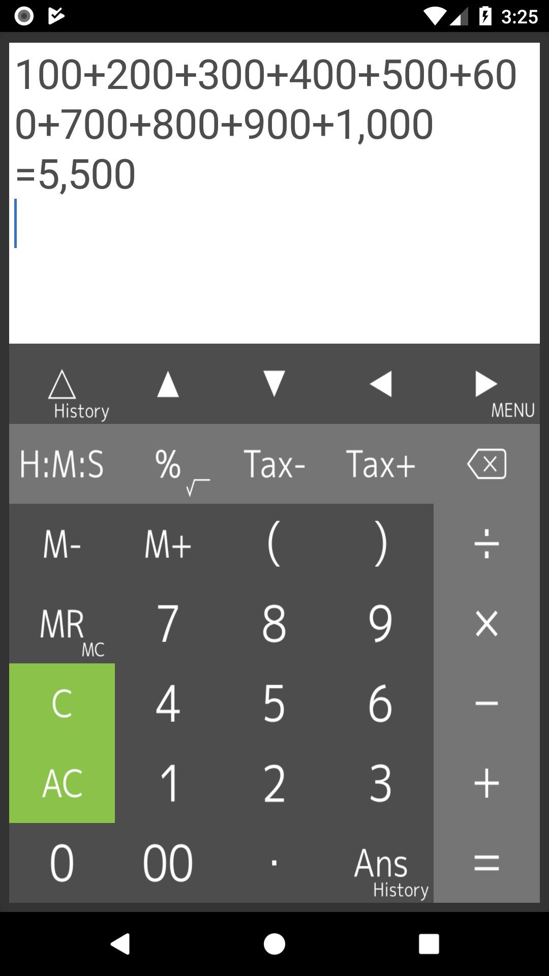 اسکرین شات 2 برنامه Calculator