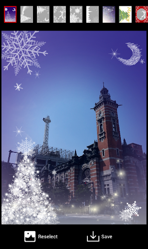 اسکرین شات 5 برنامه Christmas Camera