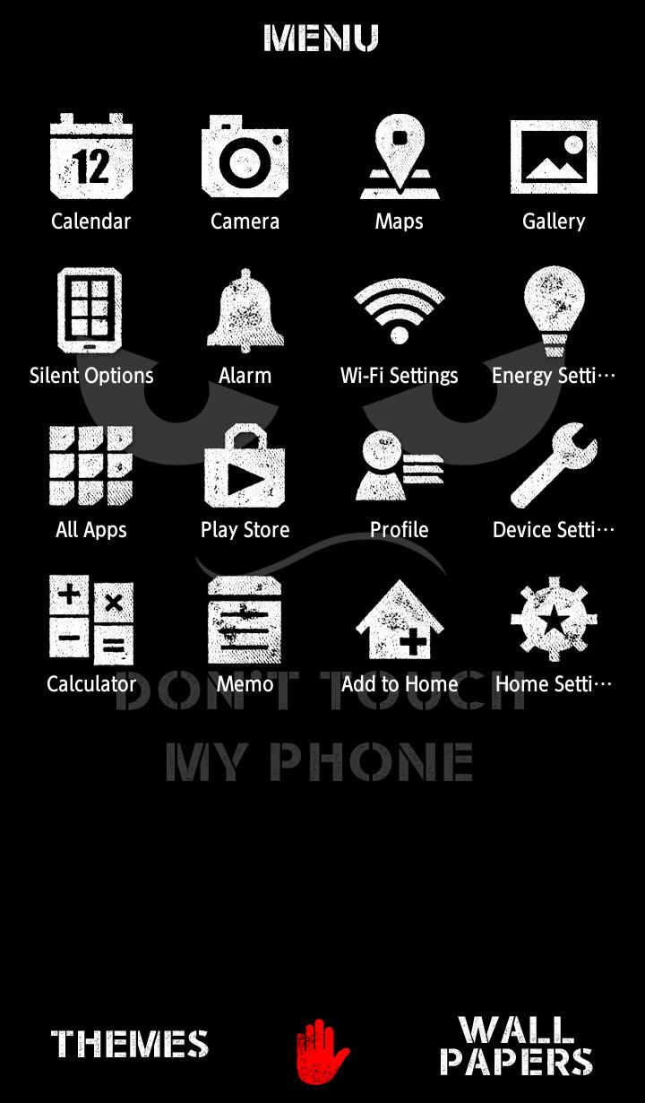 اسکرین شات 2 برنامه Don't Touch My Phone +HOME