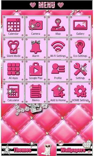 اسکرین شات 2 برنامه Fabulous Pink for [+]HOME