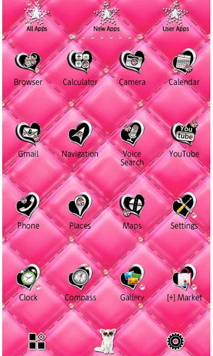 اسکرین شات 3 برنامه Fabulous Pink for [+]HOME