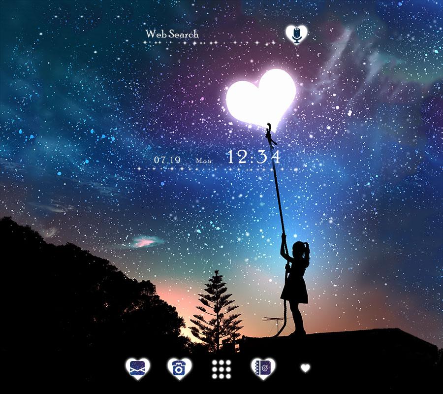 اسکرین شات 1 برنامه Catch the Heart Theme +HOME