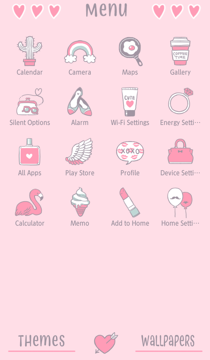 اسکرین شات 2 برنامه Hearty Milk Theme +HOME