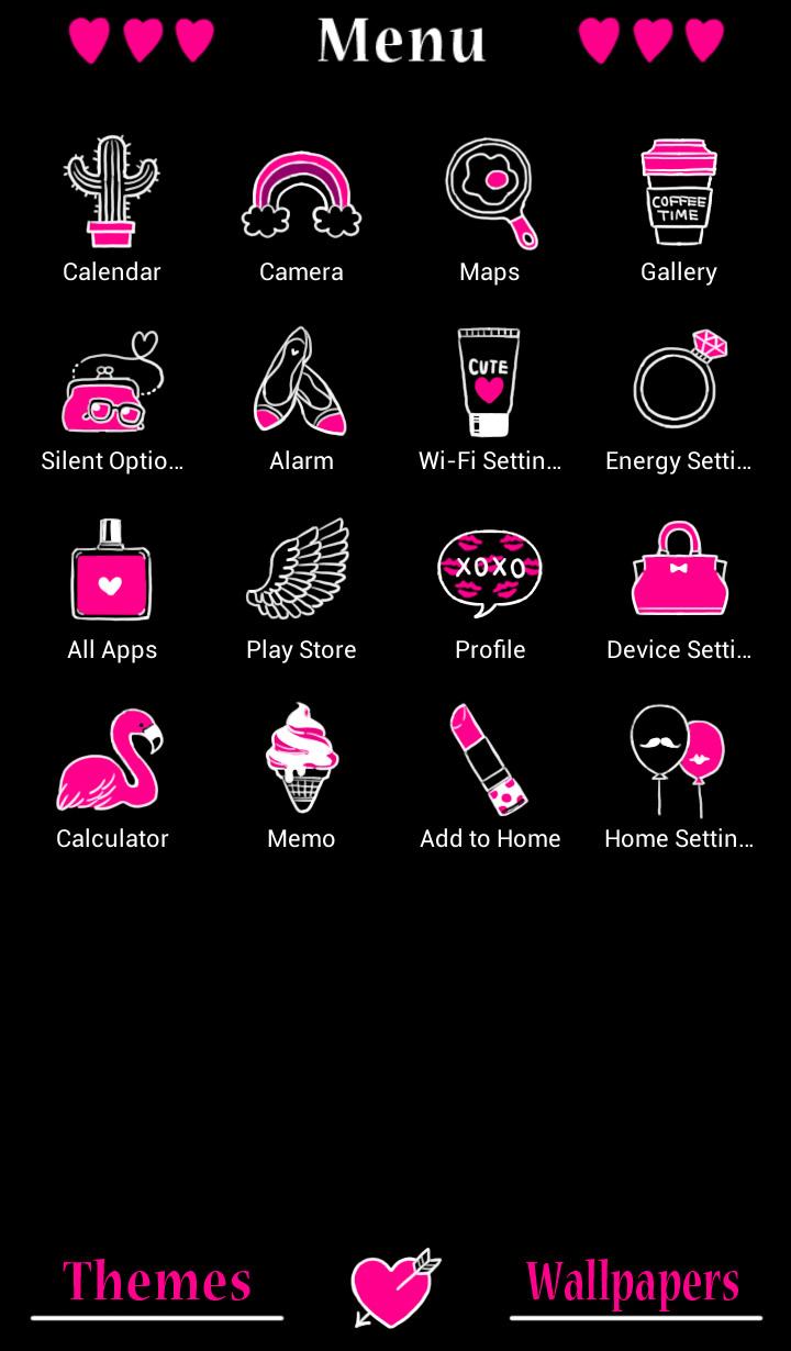 اسکرین شات 2 برنامه Infinite Love Black x Pink