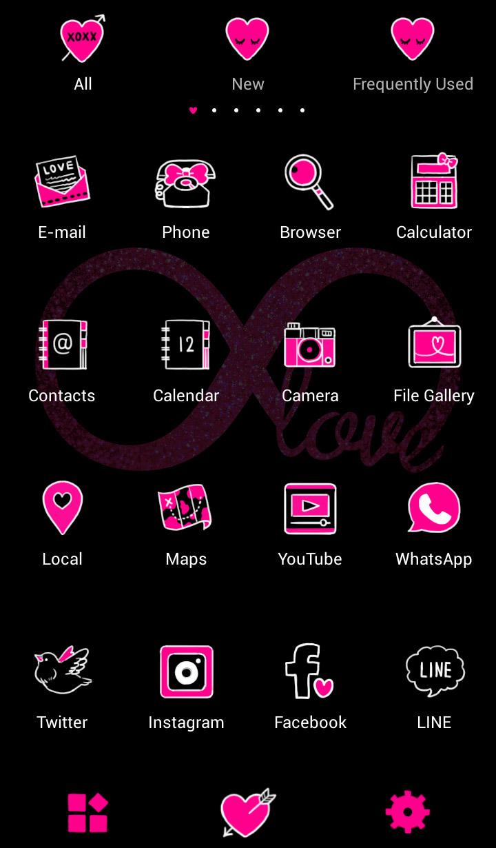 اسکرین شات 3 برنامه Infinite Love Black x Pink