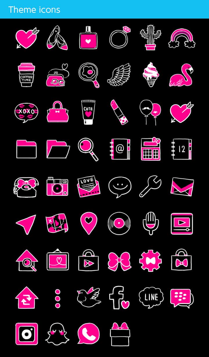 اسکرین شات 4 برنامه Infinite Love Black x Pink