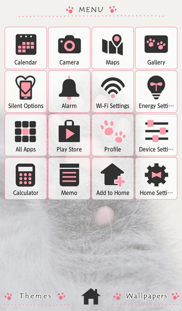 اسکرین شات 2 برنامه Kitty Paws +HOME