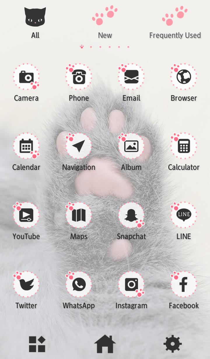 اسکرین شات 3 برنامه Kitty Paws +HOME