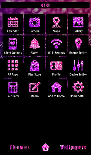 اسکرین شات برنامه Wallpaper Melting Glitter 2