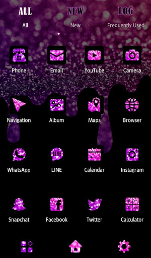 اسکرین شات برنامه Wallpaper Melting Glitter 3