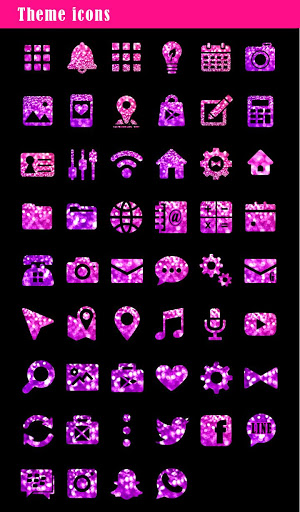 اسکرین شات برنامه Wallpaper Melting Glitter 4