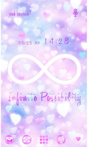 اسکرین شات 1 برنامه icon&wallpaper-Infinite Love-