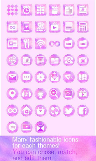 اسکرین شات 4 برنامه icon&wallpaper-Infinite Love-