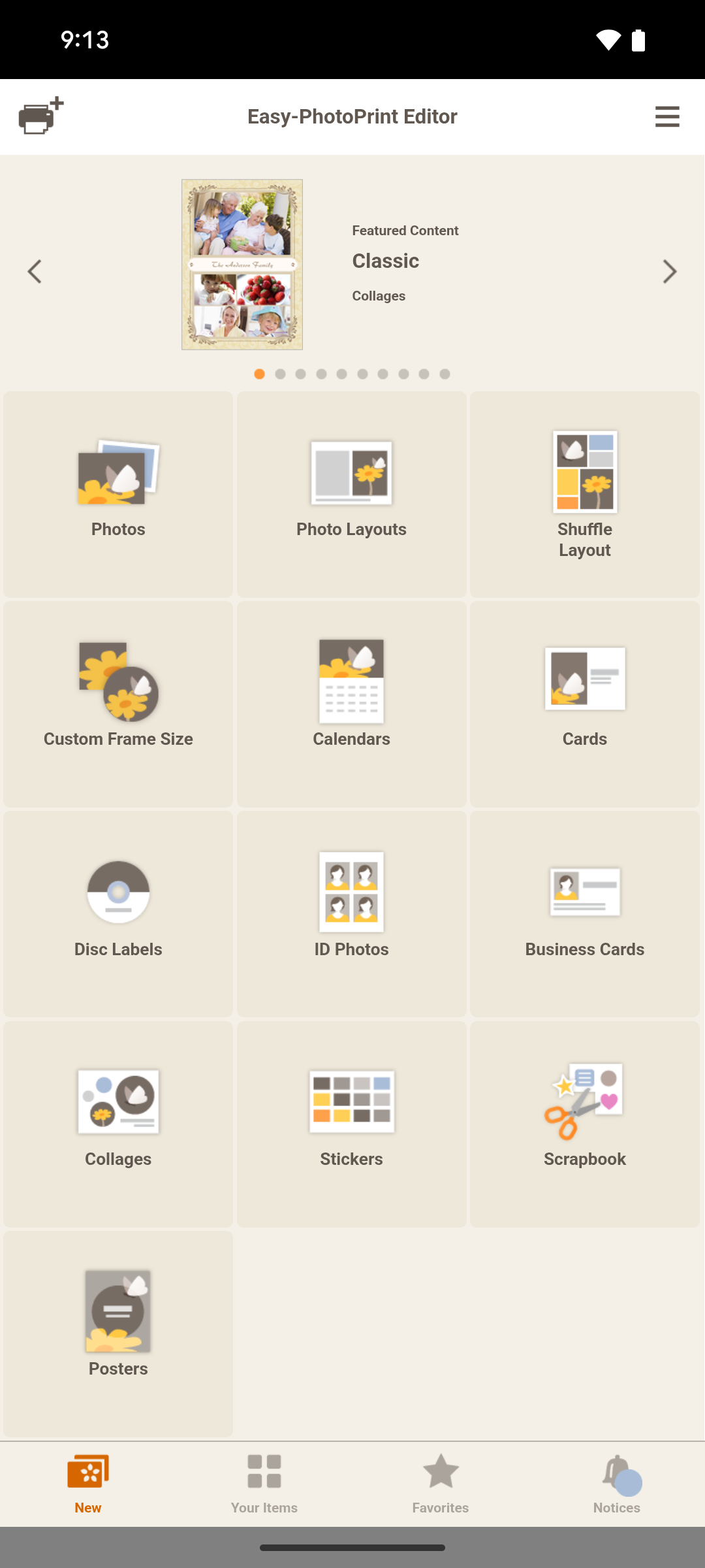 اسکرین شات 4 برنامه Easy-PhotoPrint Editor
