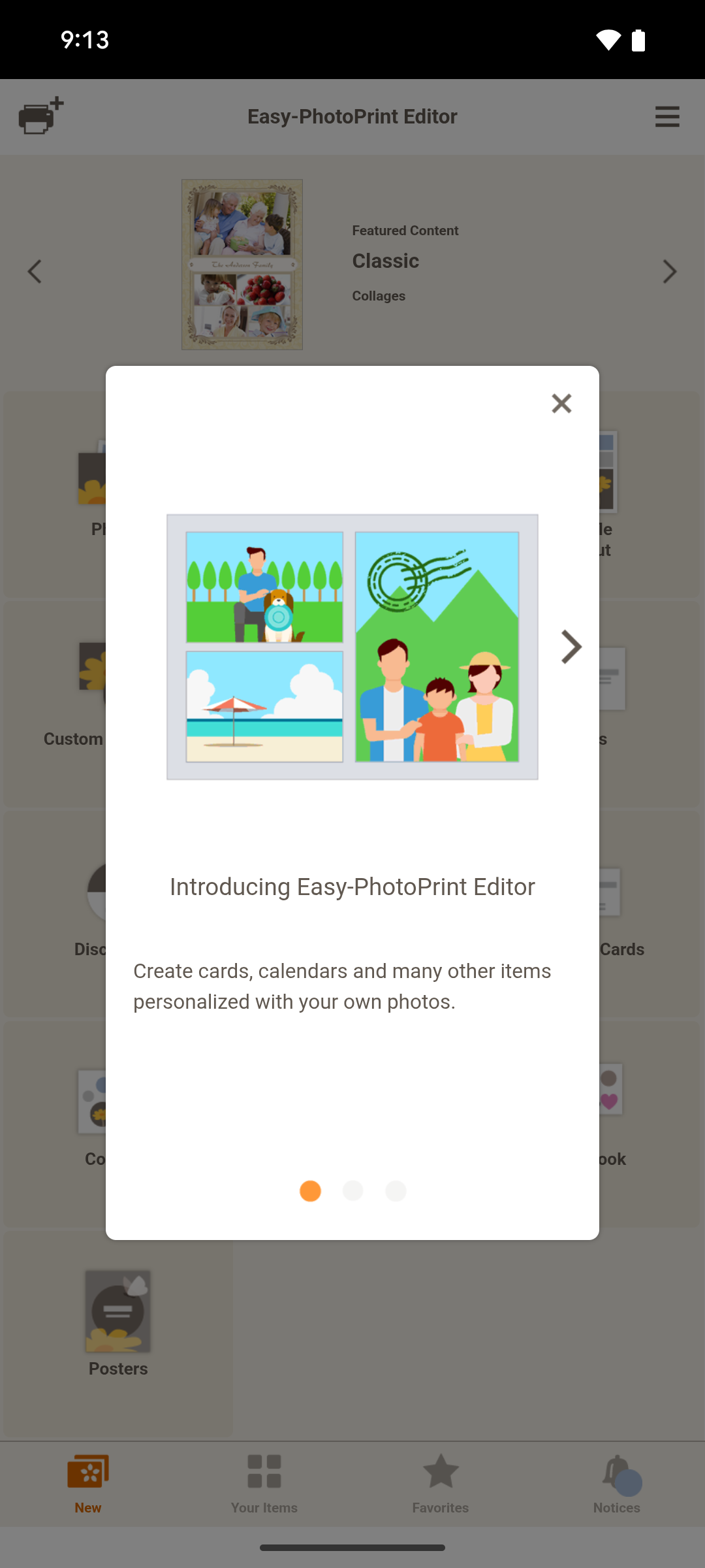 اسکرین شات 1 برنامه Easy-PhotoPrint Editor