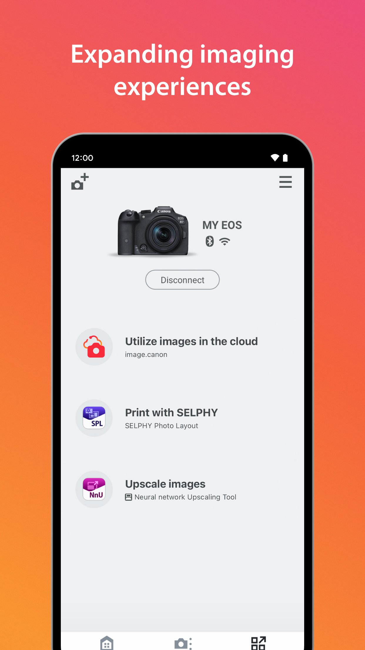 اسکرین شات 4 برنامه Canon Camera Connect