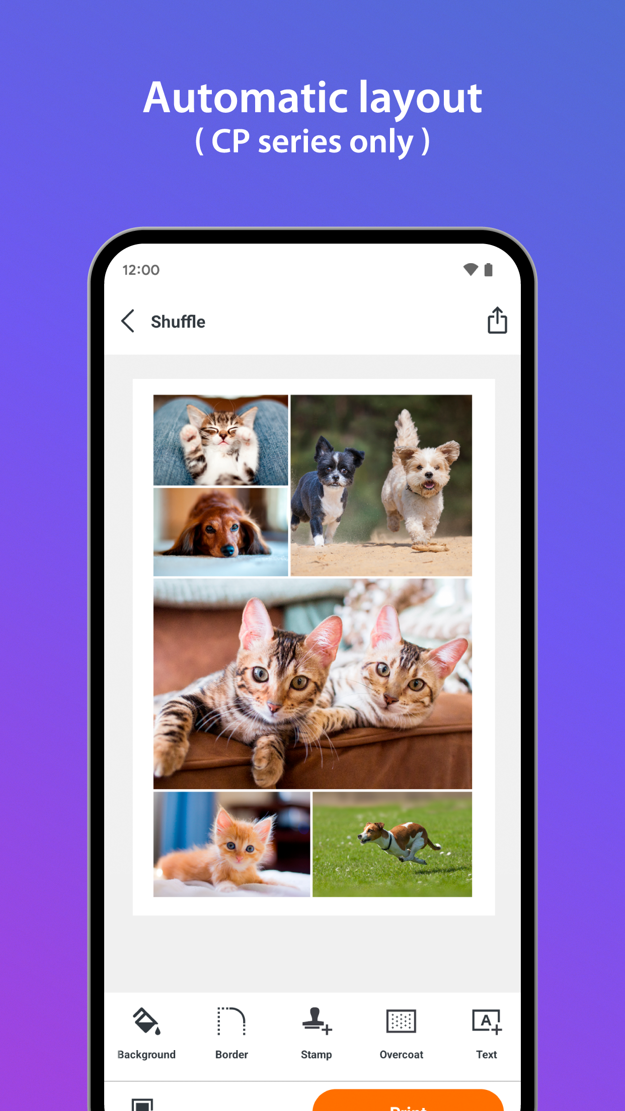 اسکرین شات 5 برنامه SELPHY Photo Layout