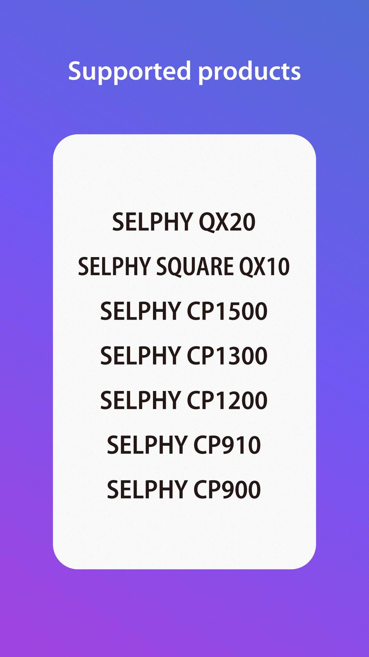 اسکرین شات 1 برنامه SELPHY Photo Layout