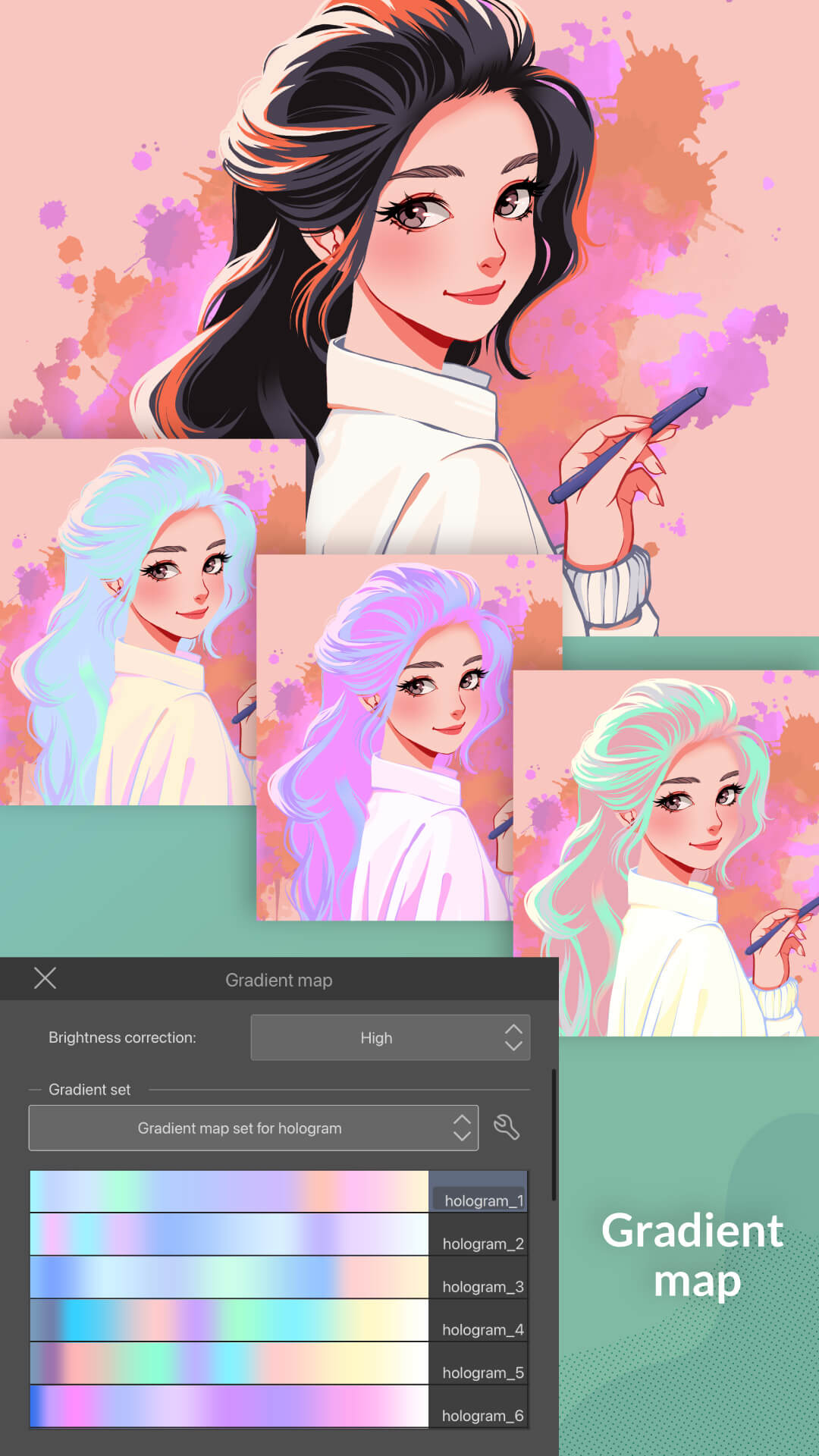 اسکرین شات 3 برنامه Clip Studio Paint