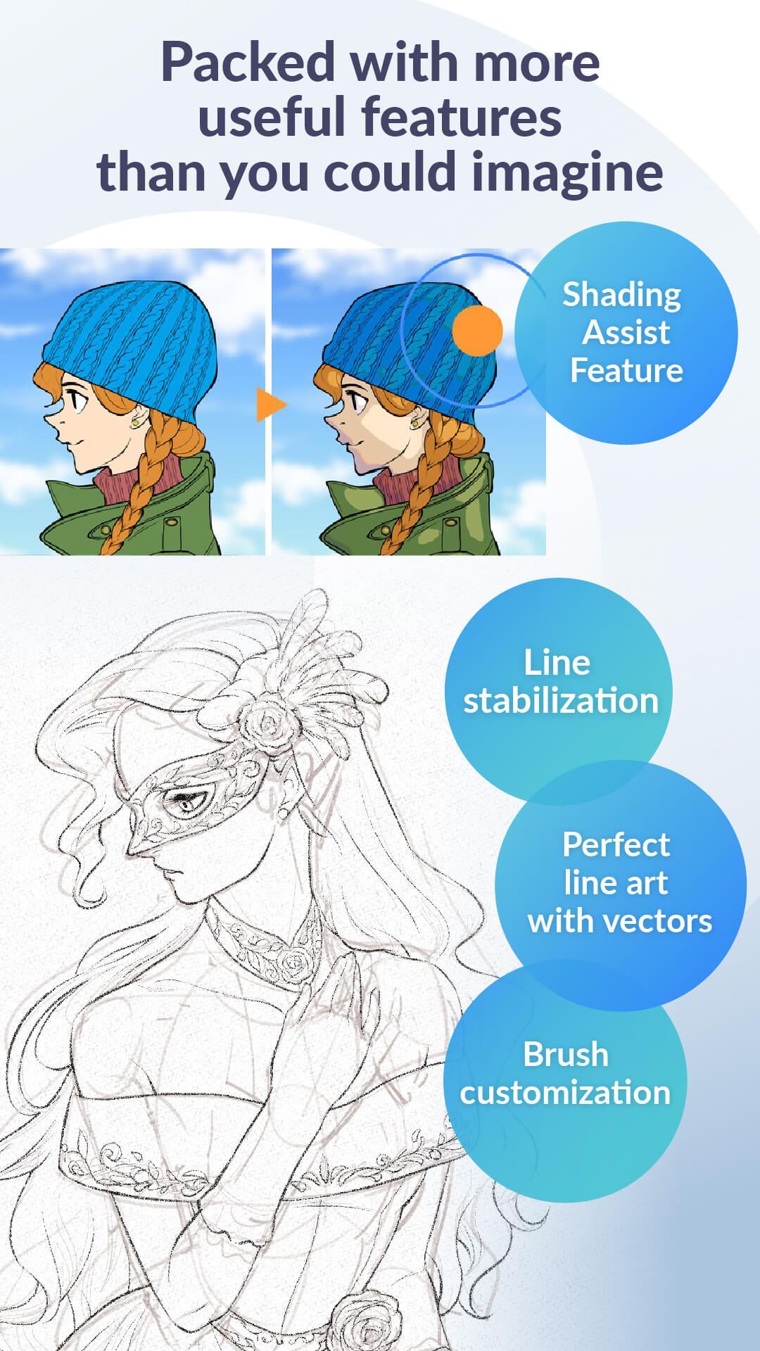 اسکرین شات 4 برنامه Clip Studio Paint