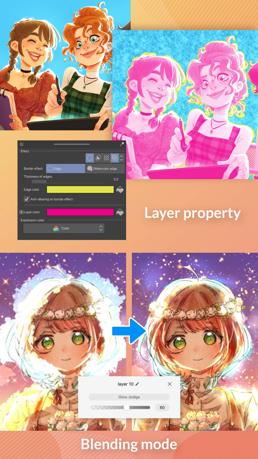 اسکرین شات 6 برنامه Clip Studio Paint