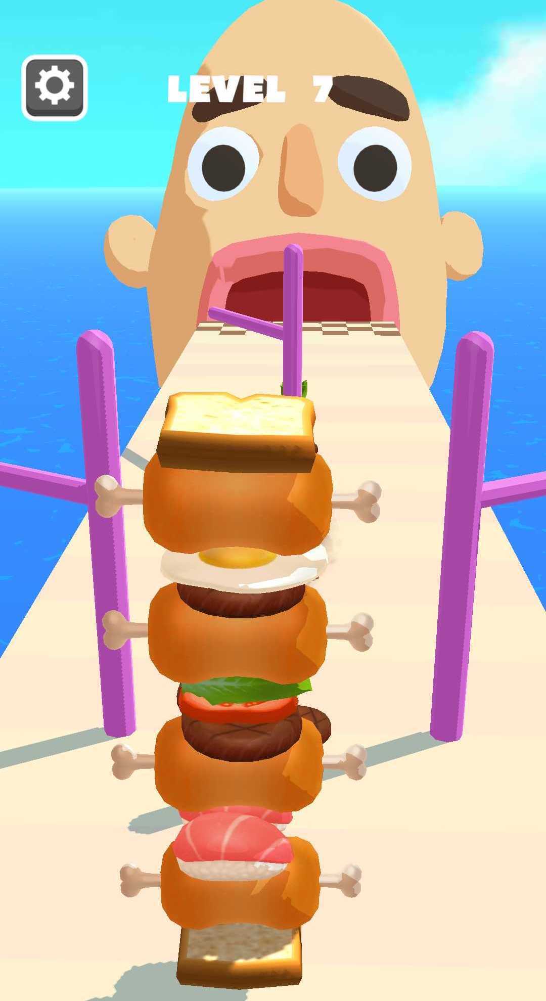 اسکرین شات 5 بازی Sandwich Runner