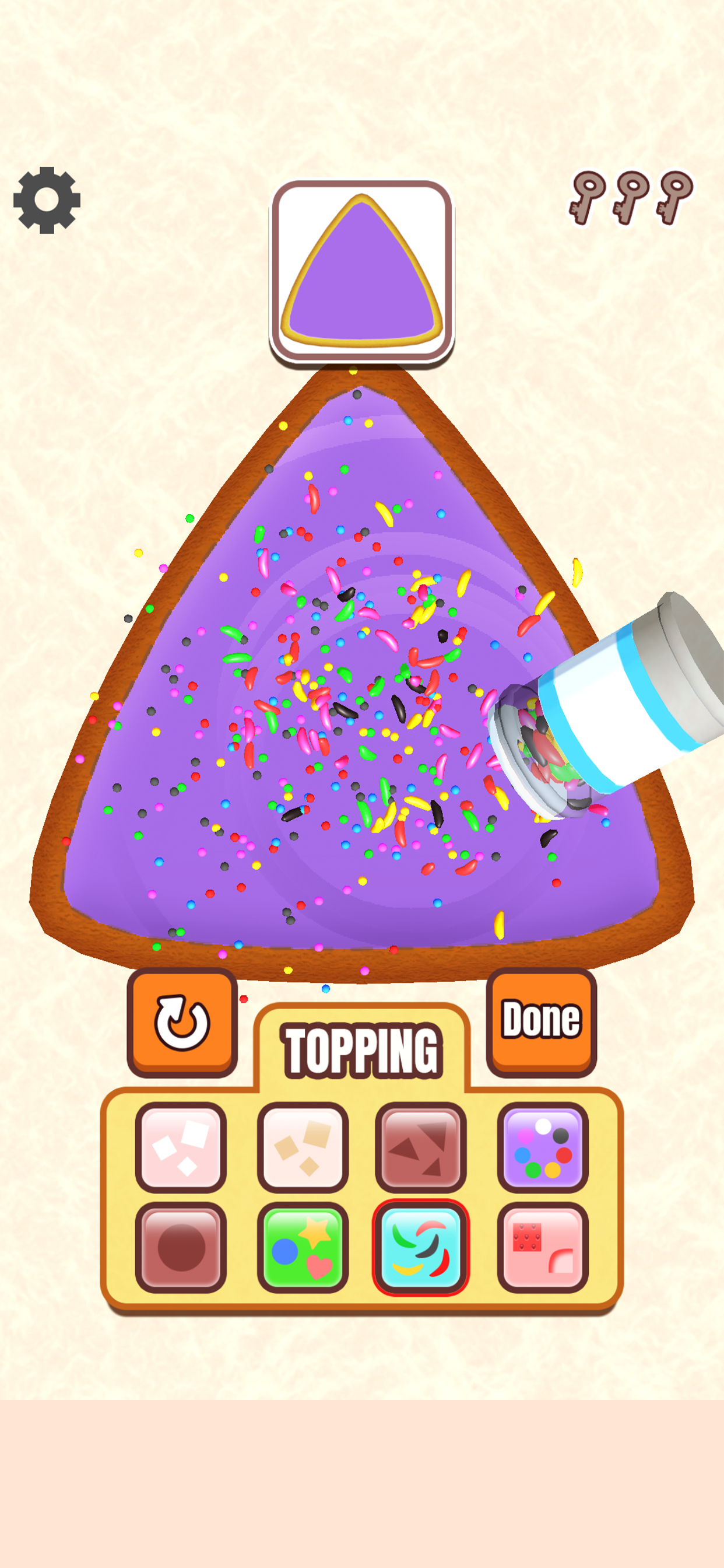 اسکرین شات 2 بازی Icing Cookie