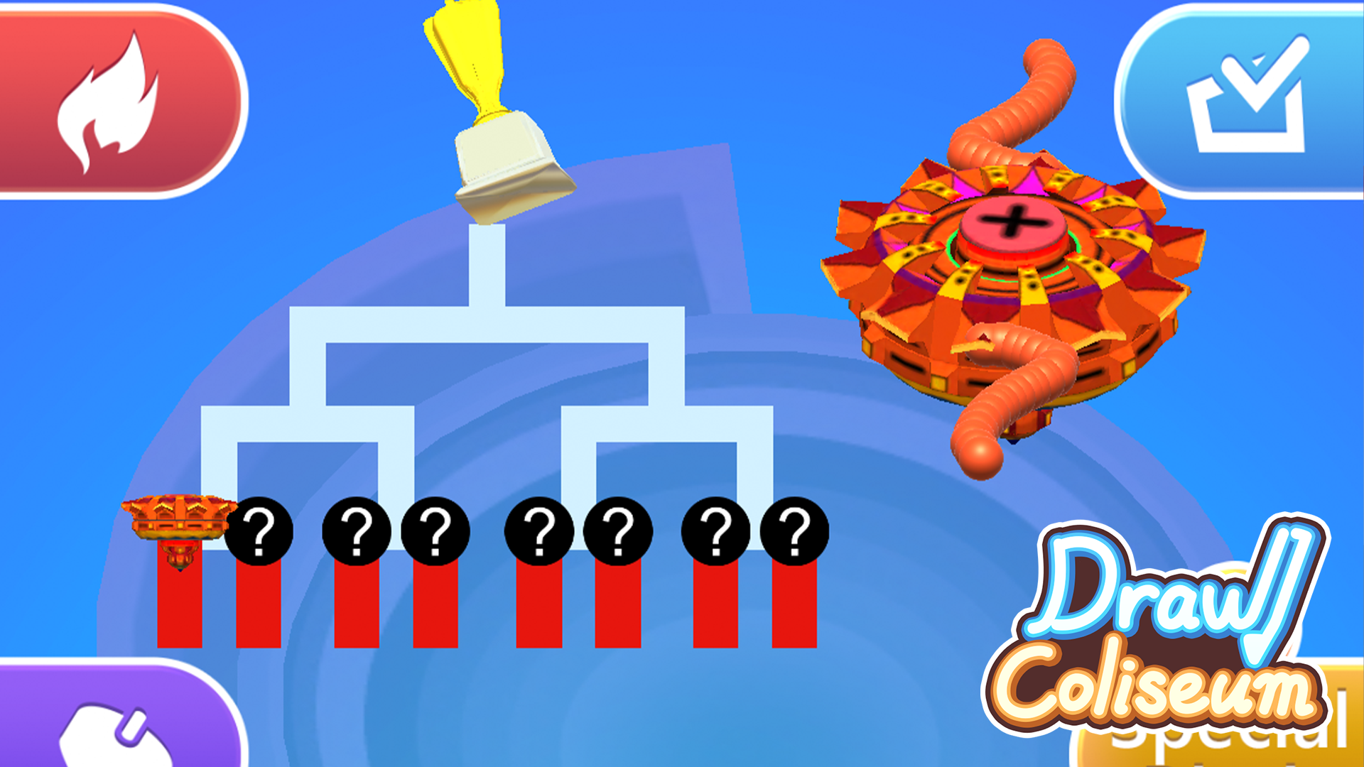 اسکرین شات 3 بازی Draw Coliseum