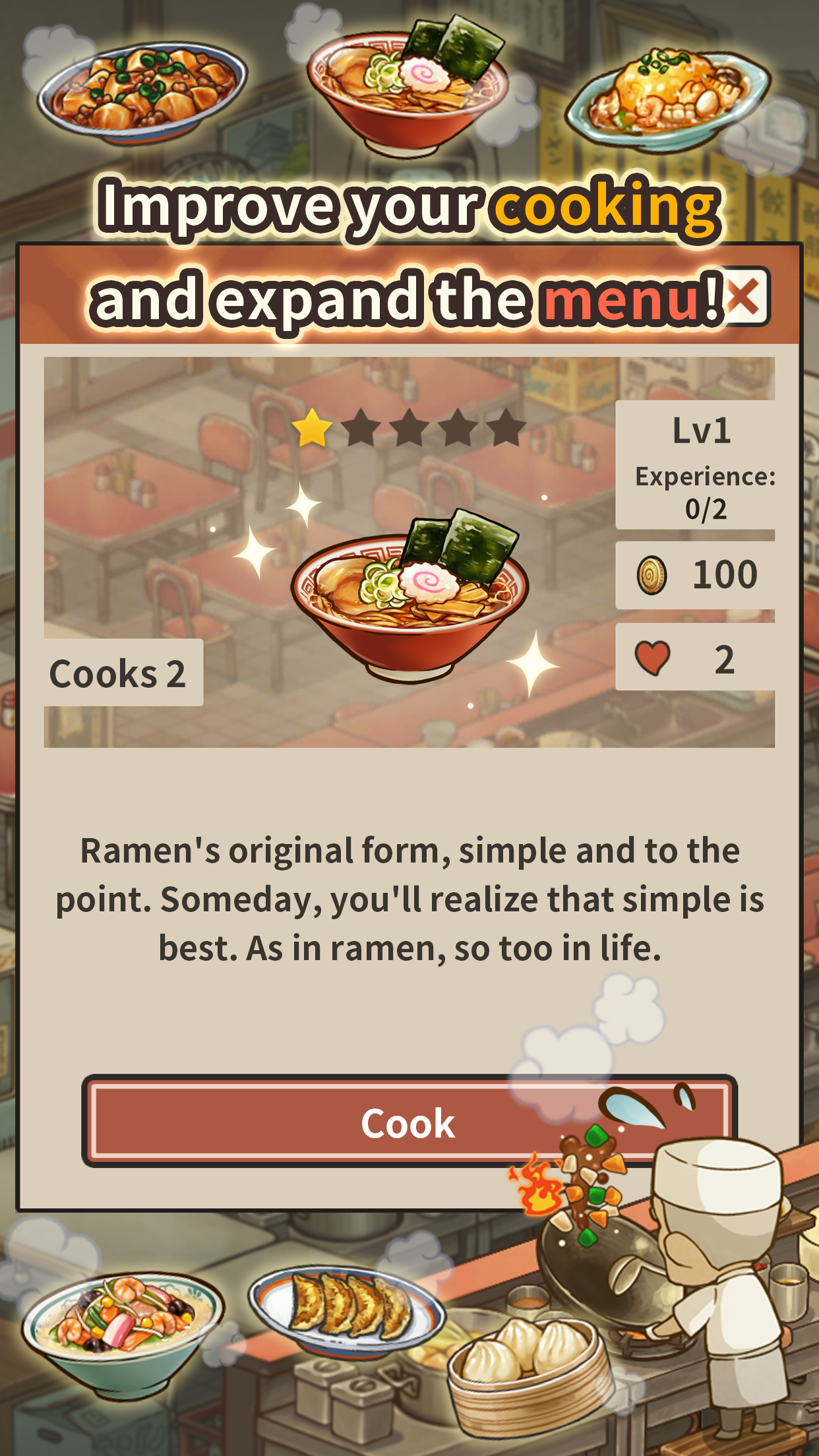 اسکرین شات 6 بازی Hungry Hearts Ramen