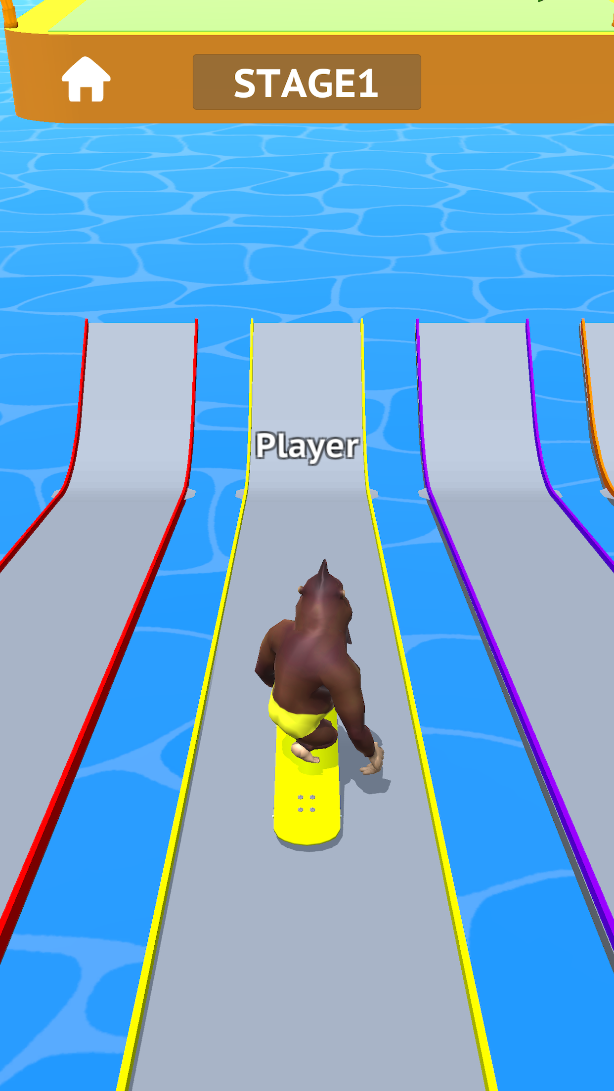 اسکرین شات 3 بازی Gorilla Race!