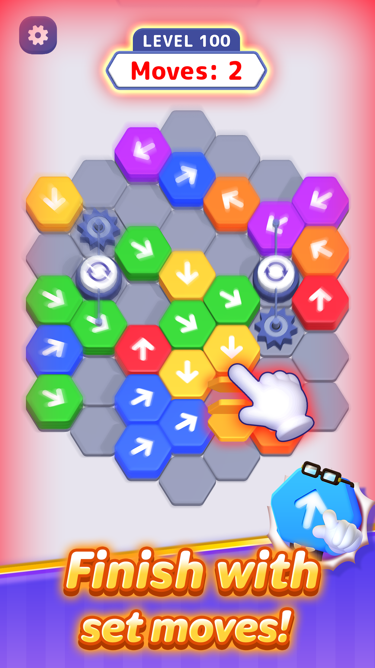 اسکرین شات 6 بازی Hexa Away