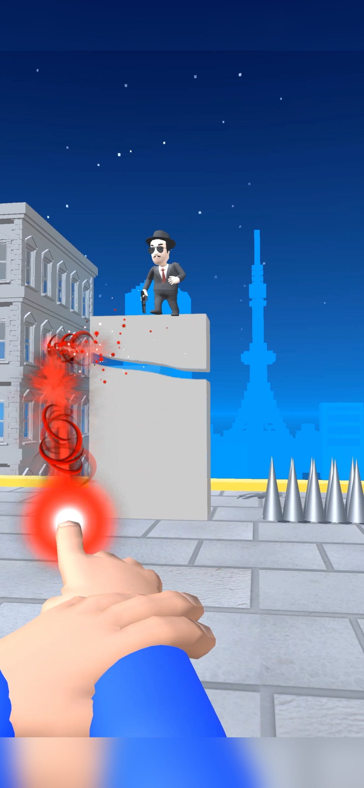 اسکرین شات 3 بازی Laser Beam 3D - drawing puzzle