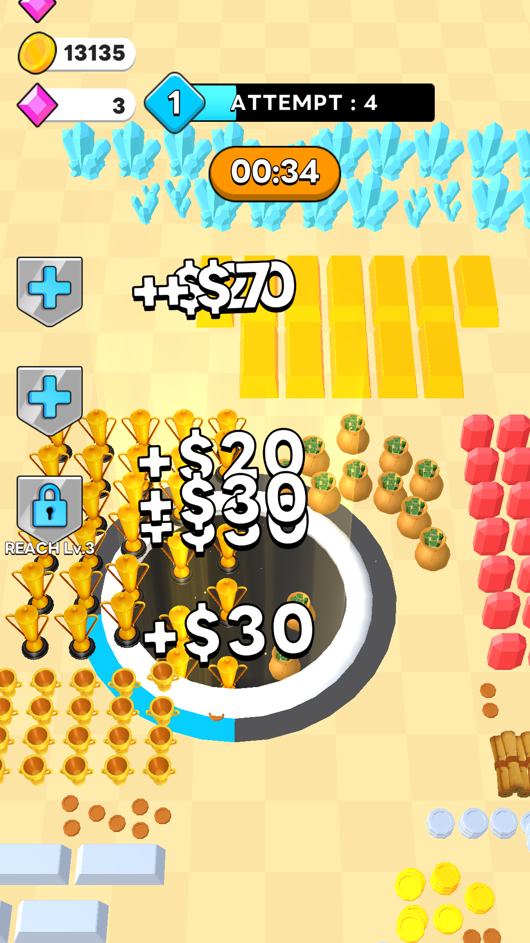اسکرین شات 4 بازی MoneyHole!