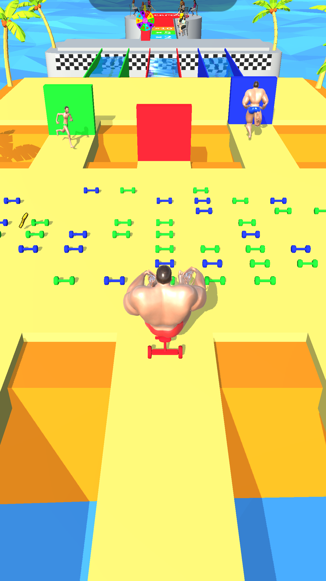 اسکرین شات 4 بازی Muscle Race 3D