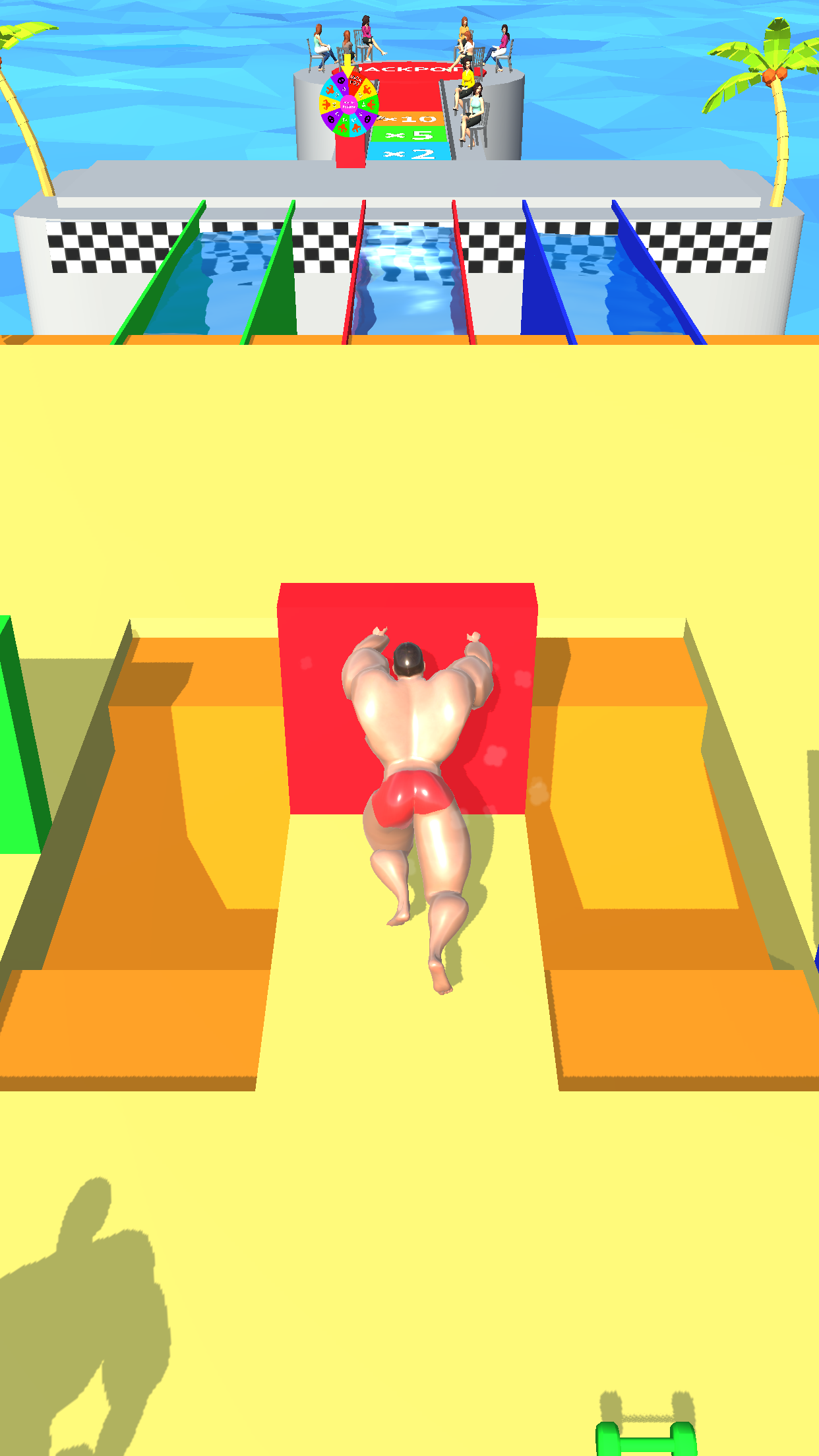 اسکرین شات 2 بازی Muscle Race 3D