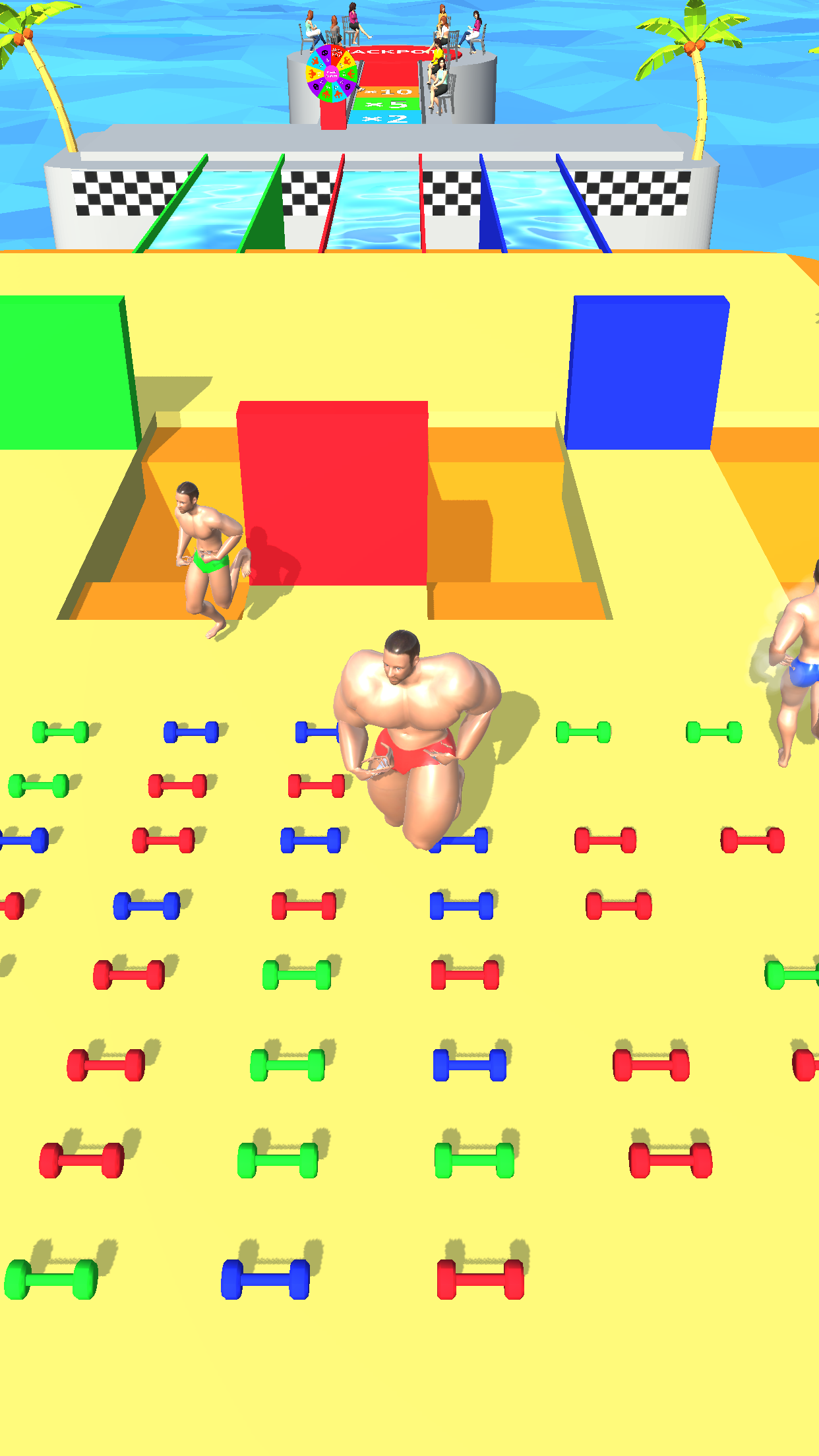 اسکرین شات 1 بازی Muscle Race 3D