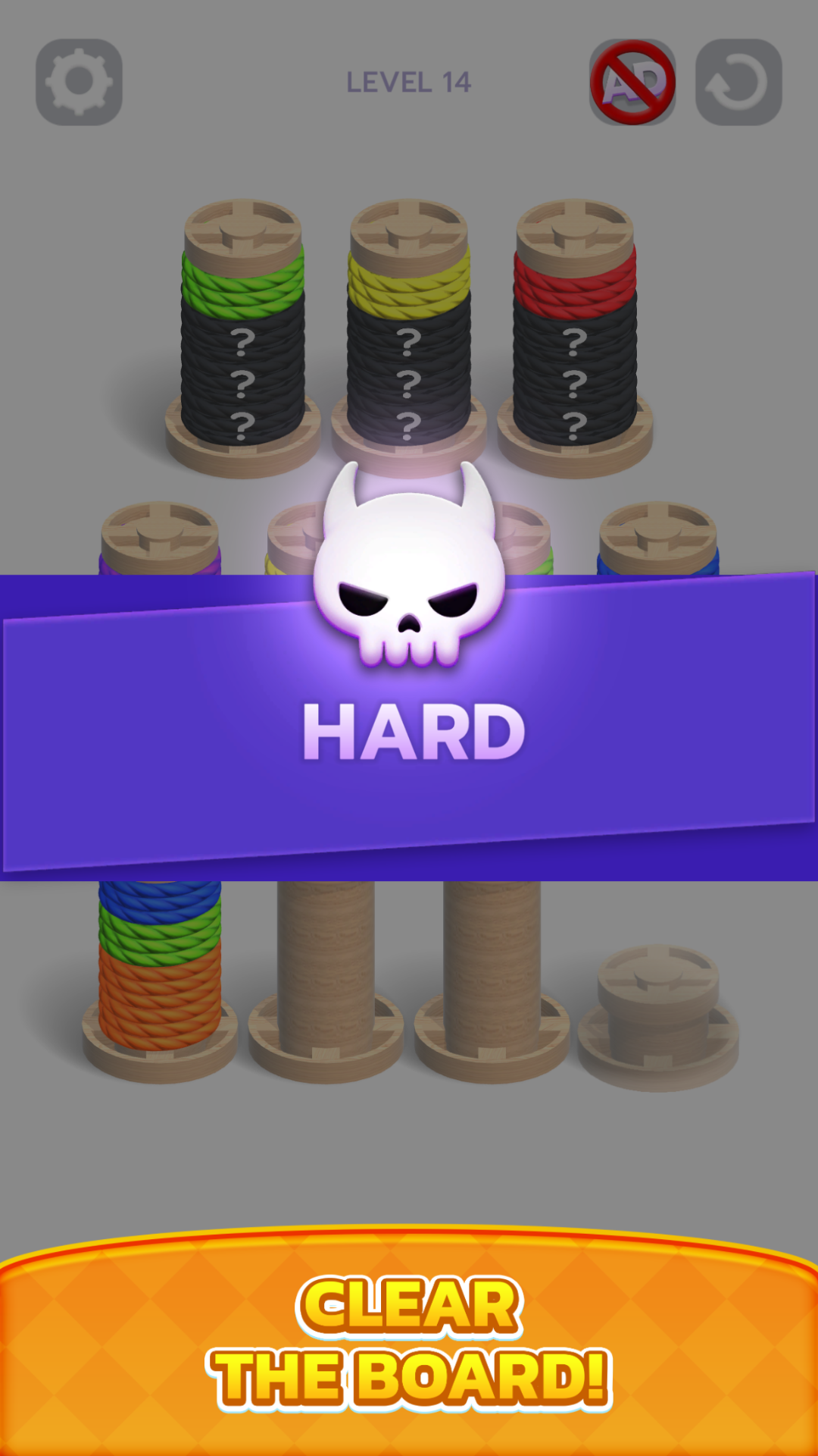 اسکرین شات 4 بازی Rope Color Match 3D