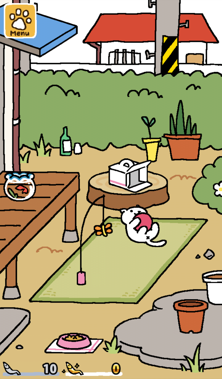 اسکرین شات 1 بازی Neko Atsume: Kitty Collector