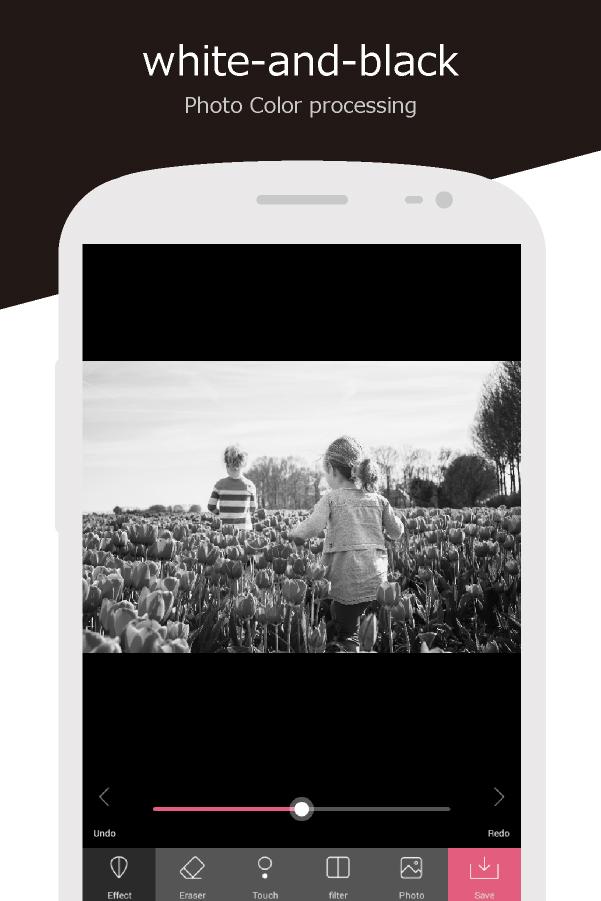 اسکرین شات 2 برنامه Monochrome Color Photo Effects