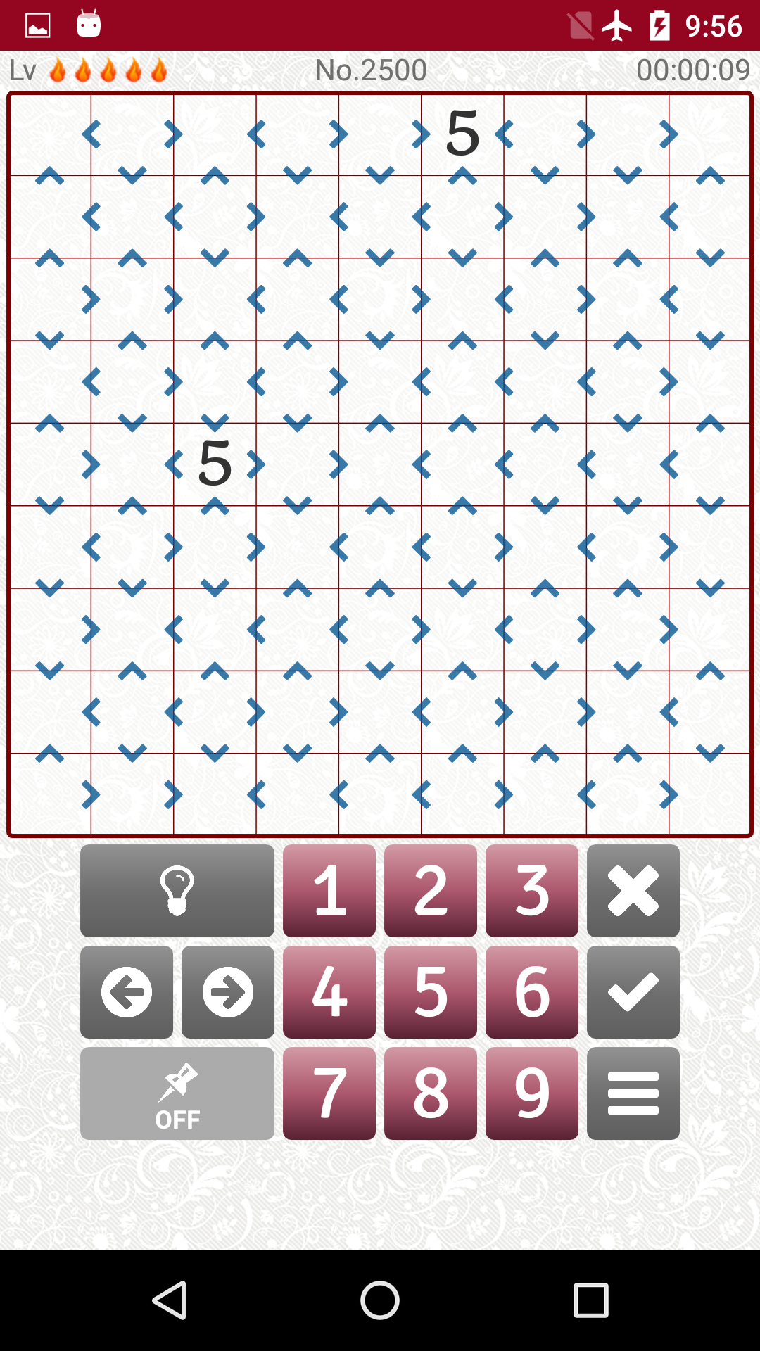 اسکرین شات 7 بازی Extreme Difficult Sudoku 2500