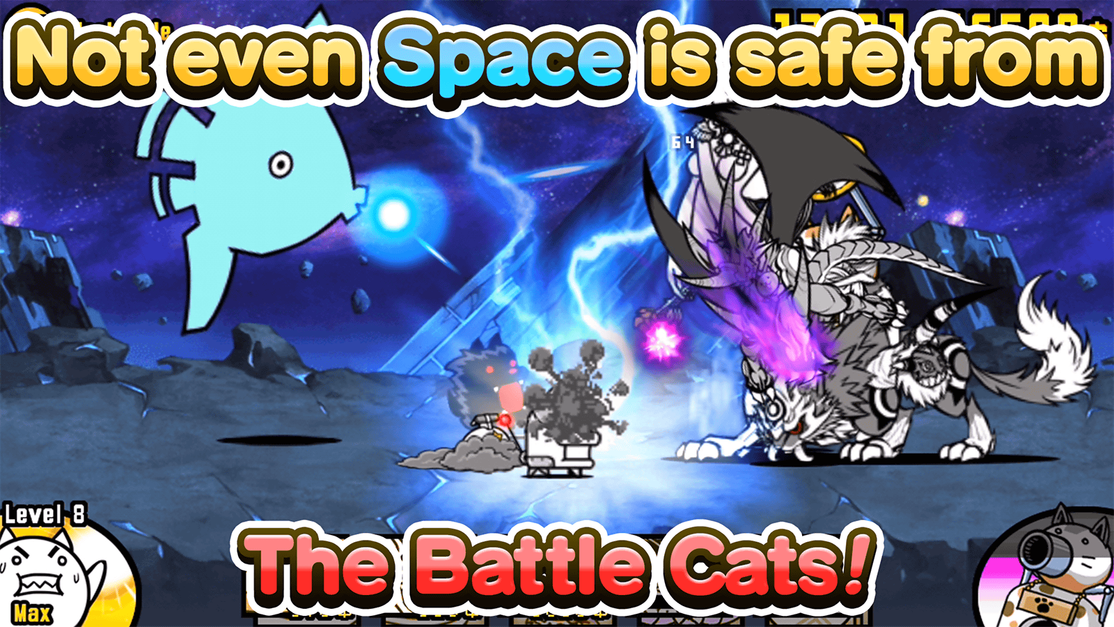 اسکرین شات 5 بازی The Battle Cats
