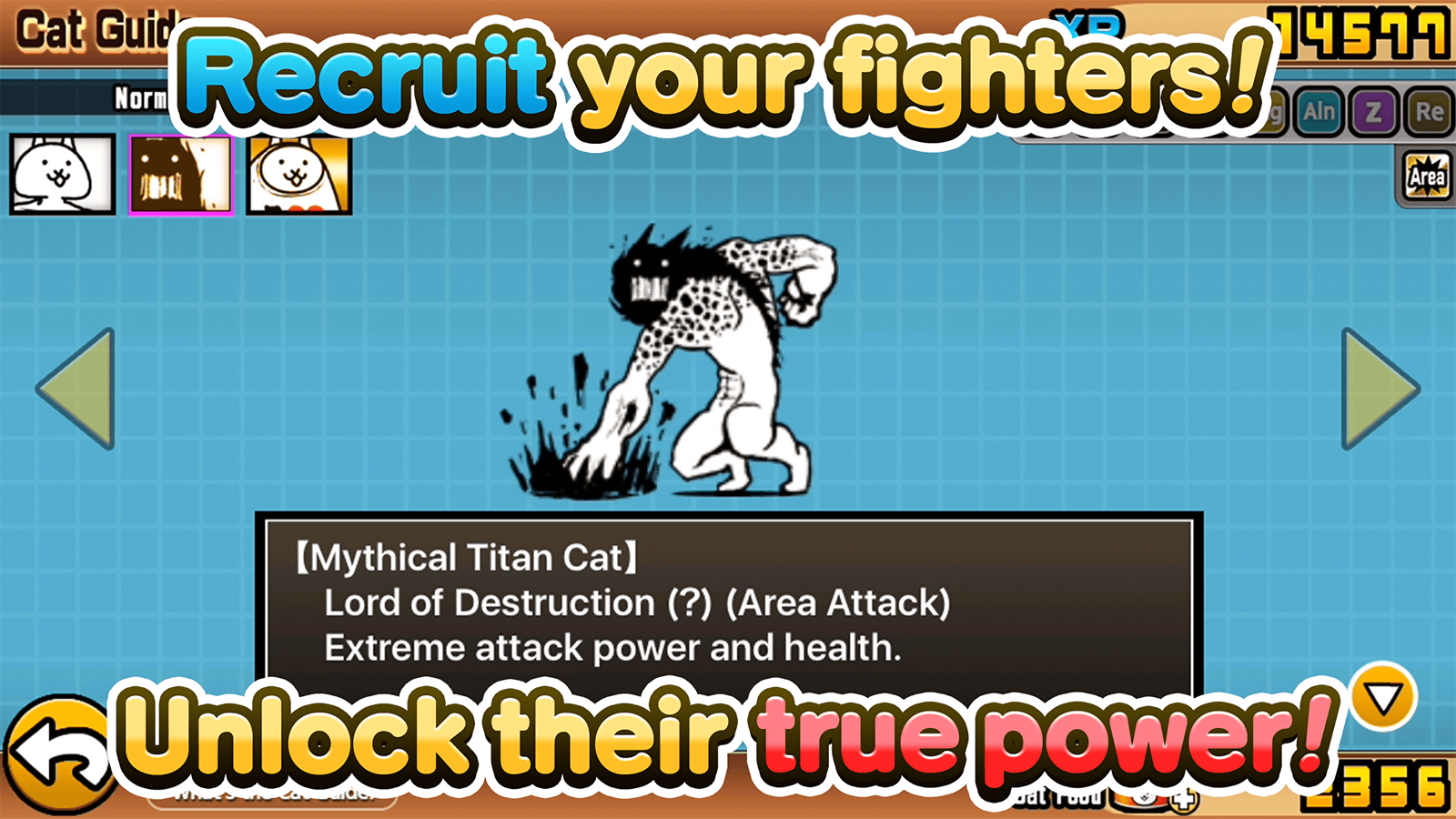 اسکرین شات 4 بازی The Battle Cats